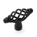 Dynasty Hardware Dynasty Hardware S-2001-50-BLK Super Saver Birdcage Cabinet Knob; Black S-2001-50-BLK